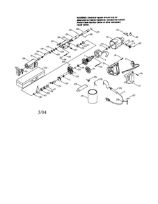 Tiger Saw Assembly Diagram and Parts List for 735  Porter Cable Reciprocating Saw